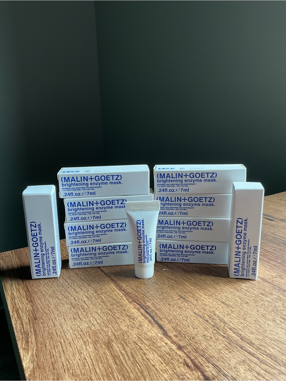 TEN Malin + Goetz Brightening Enzyme Mask - 7mL each
